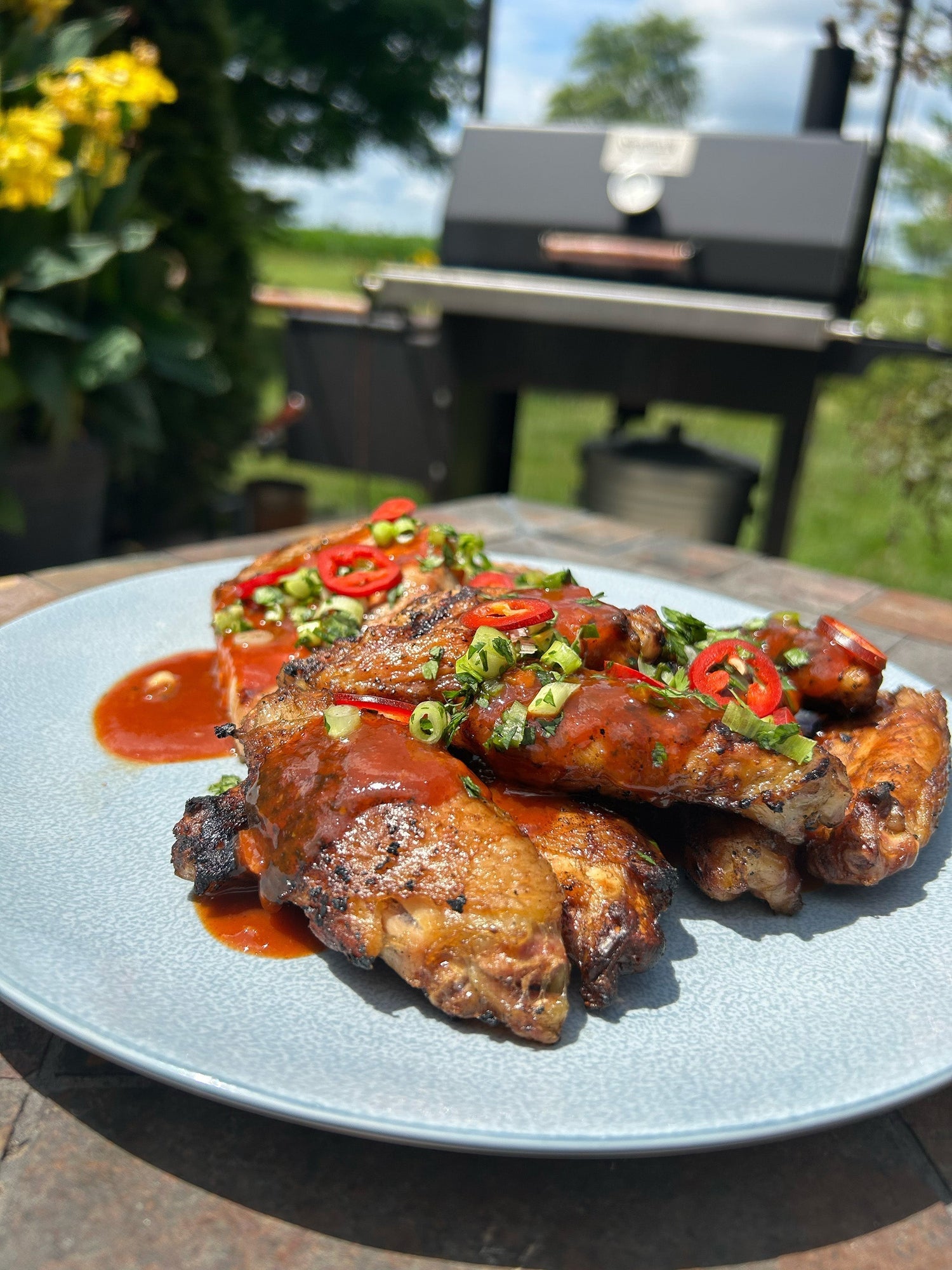 Grilled Chicken Wings