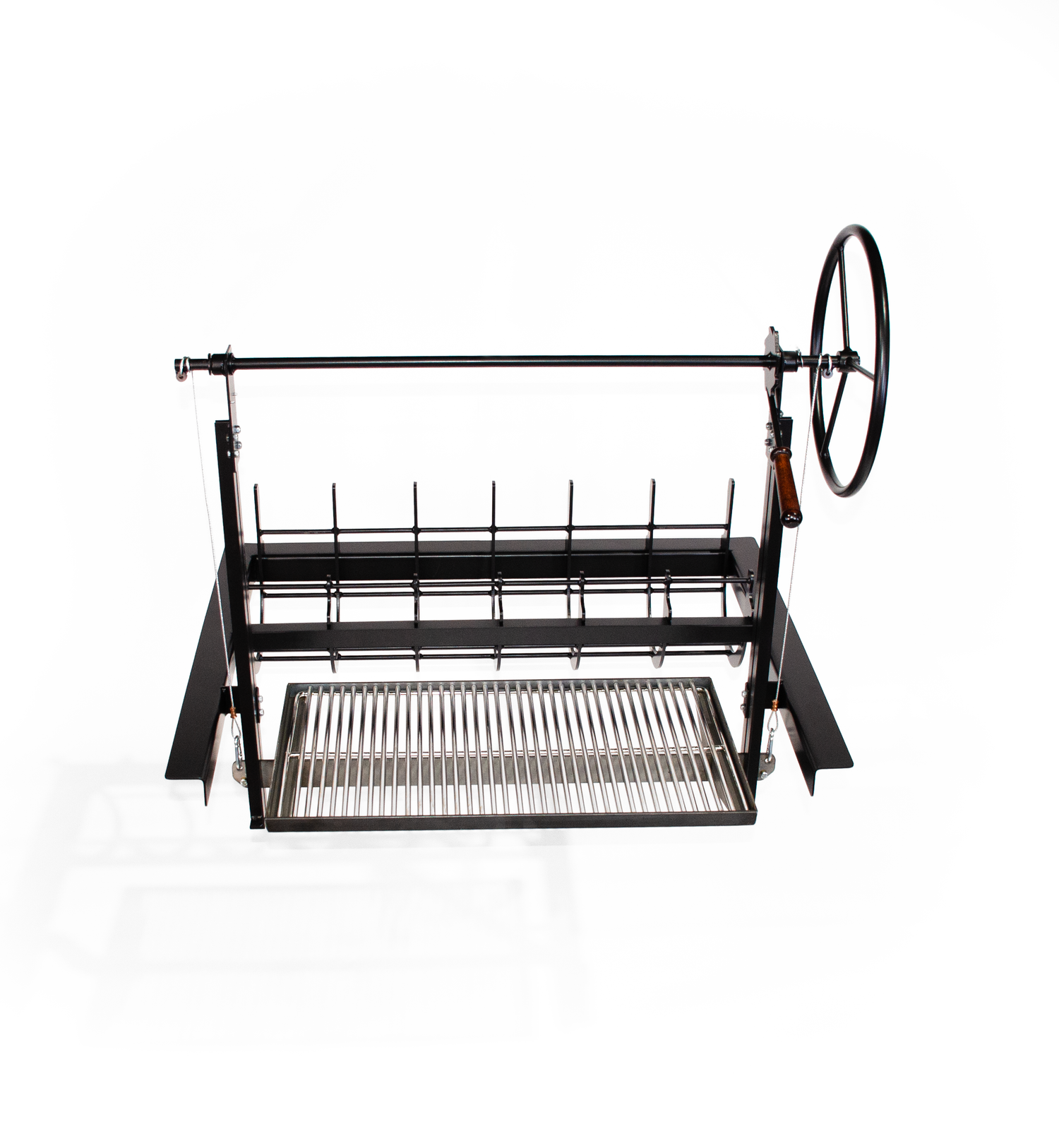 Parrilla with rear Brasero - Engelbrecht- Craftsmen Built Wood Fired Grills