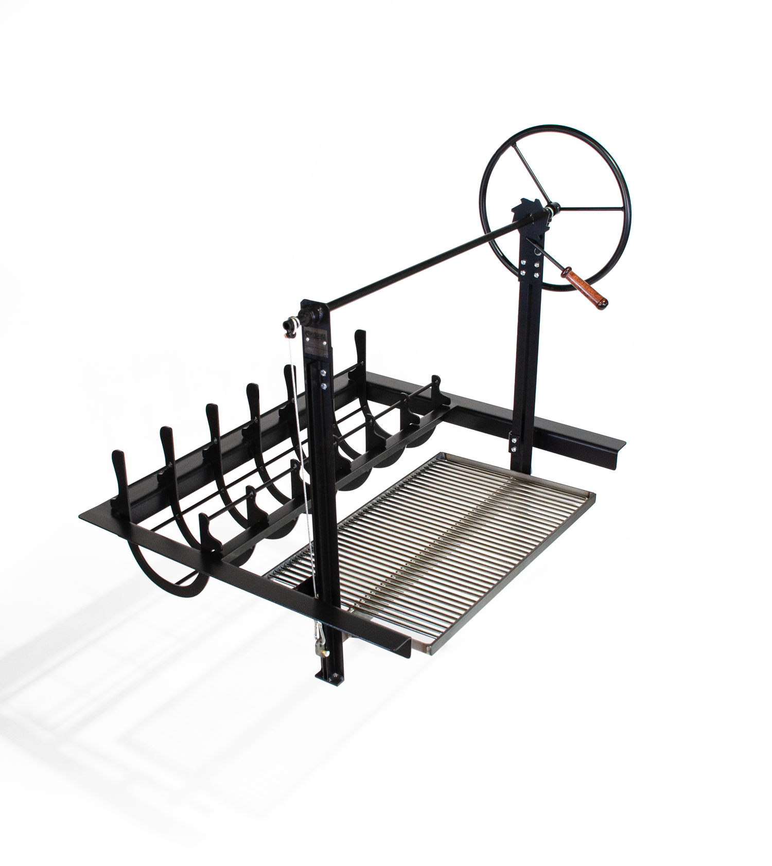 Parrilla with rear Brasero - Engelbrecht- Craftsmen Built Wood Fired Grills