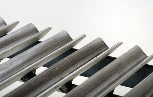 Close up detail of Argentine cooking grate