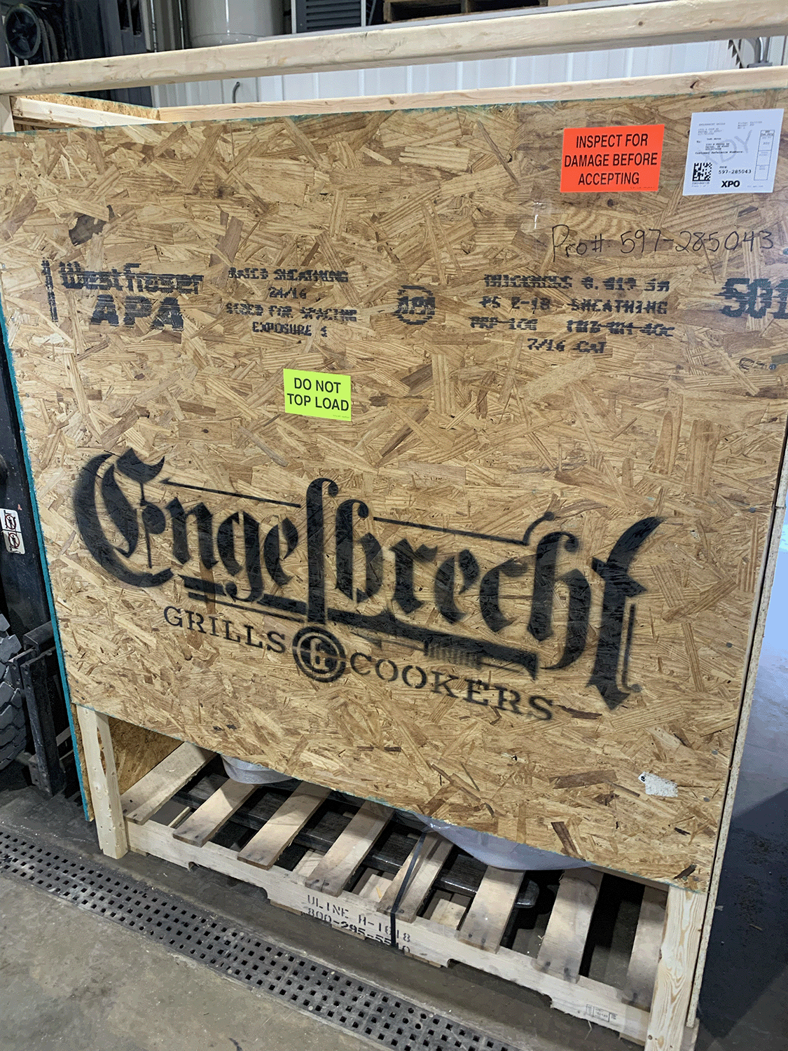 1000 series in shipping crate