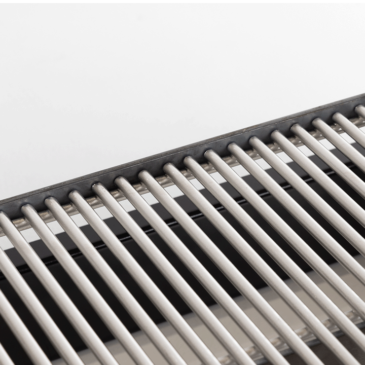 Closeup of Stainless Steel cooking grate 