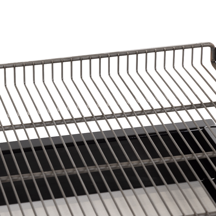 Close up of Original Braten Campfire Grill grate