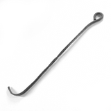 Forged Fire and Ash Rake on white background