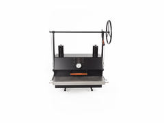 rotating 360 of masonry grill