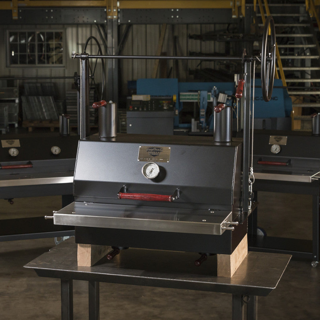 1000 series Braten built in wood burning grill